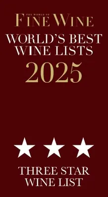 World of Fine Wine — Three-Star Wine List 2025